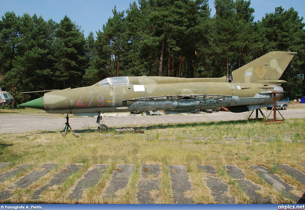 479, Mikoyan-Gurevich MiG-21SPS Fishbed F, East German Air Force