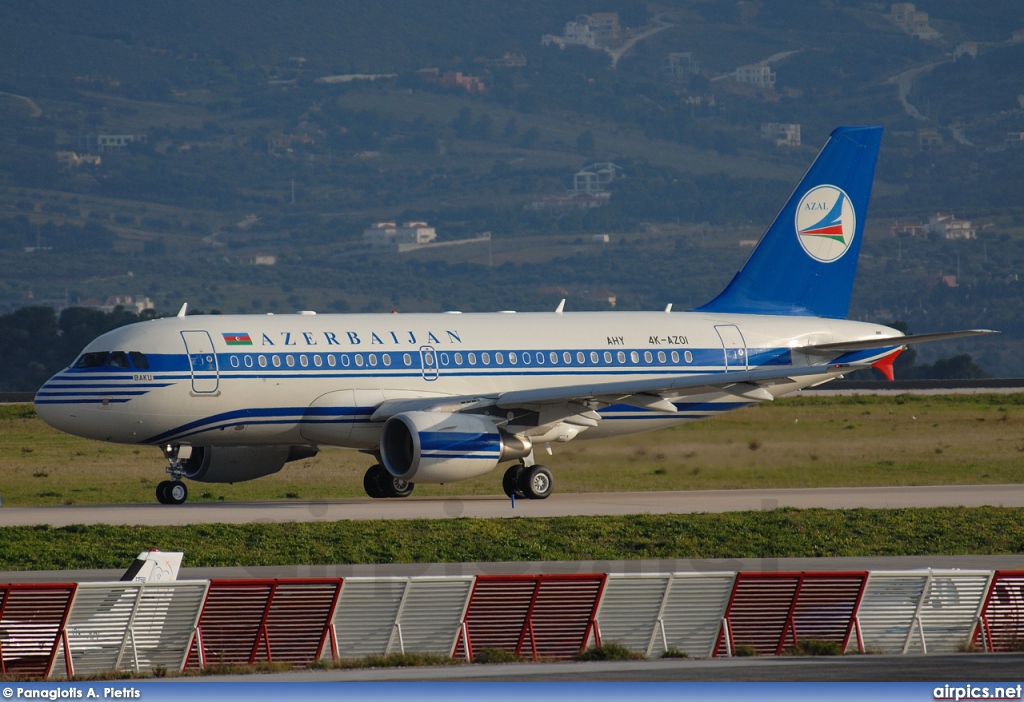 4K-AZ01, Airbus A319-100CJ, Azerbaijan Government 