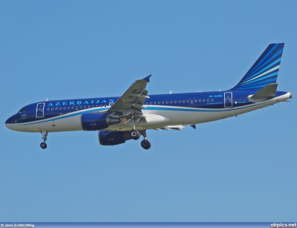 4K-AZ80, Airbus A320-200, Azerbaijan Airlines