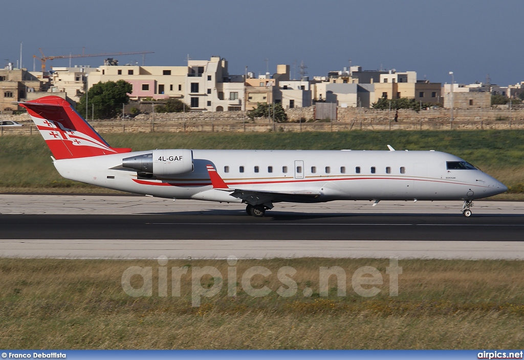 4L-GAF, Bombardier Challenger 850, Georgian Airways