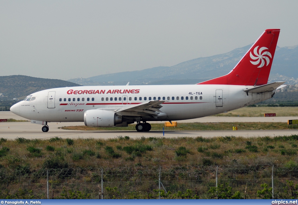 4L-TGA, Boeing 737-500, Georgian Airways