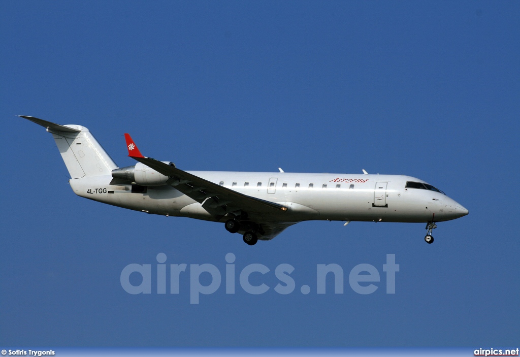 4L-TGG, Bombardier CRJ-200LR, Georgian Airways