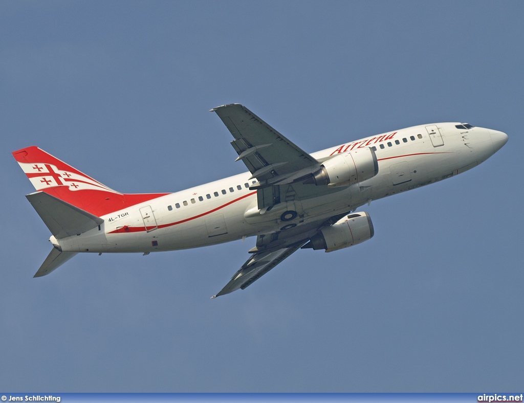 4L-TGR, Boeing 737-500, Georgian Airways