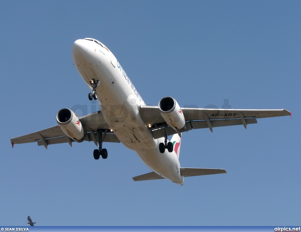 4R-ABE, Airbus A320-200, SriLankan