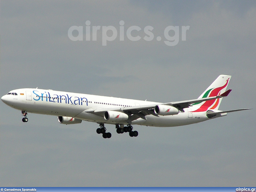 4R-ADE, Airbus A340-300, SriLankan