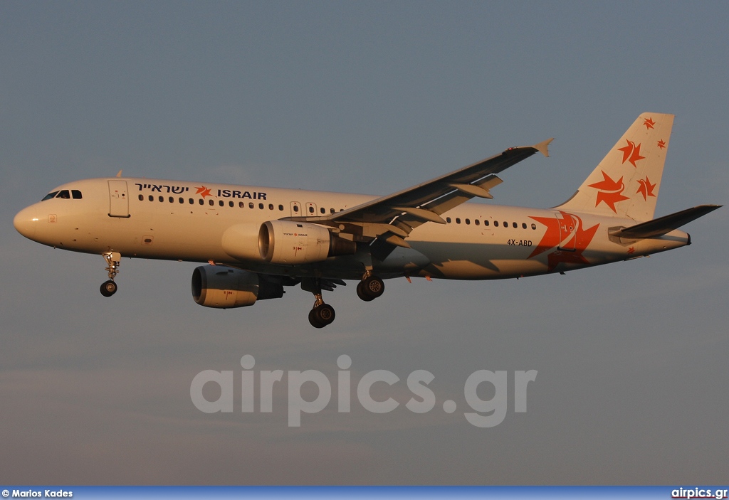 4X-ABD, Airbus A320-200, Israir