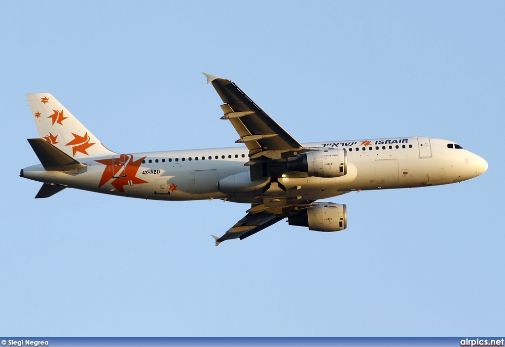 4X-ABD, Airbus A320-200, Israir