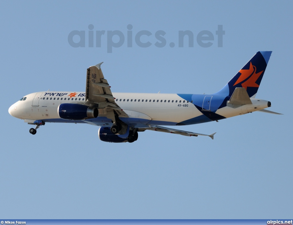 4X-ABG, Airbus A320-200, Israir