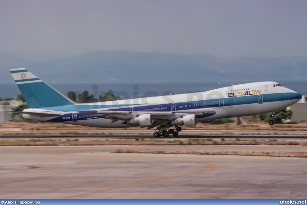 4X-AXA, Boeing 747-200B, EL AL