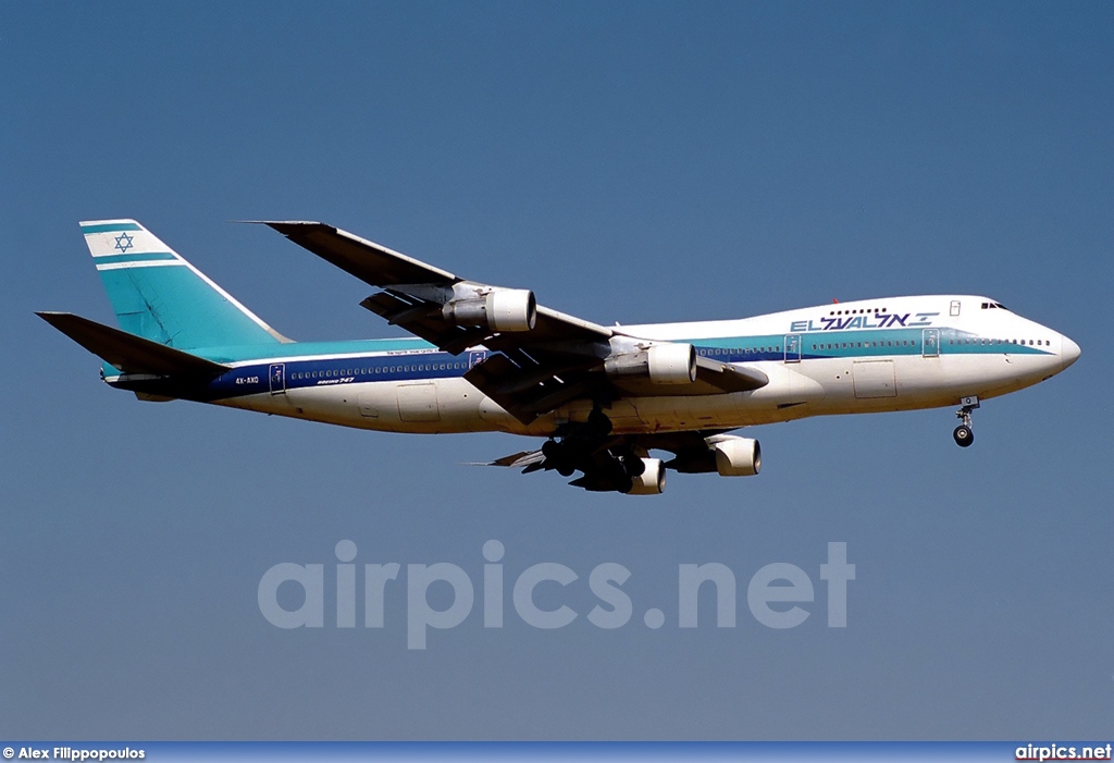 4X-AXQ, Boeing 747-200B, EL AL