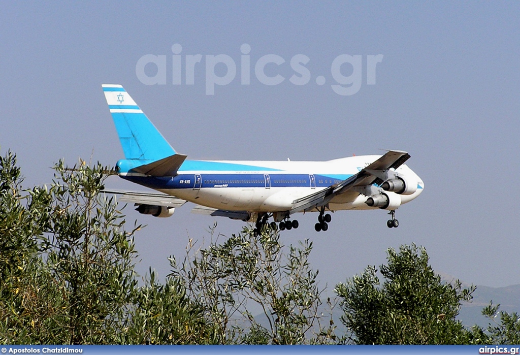 4X-AXQ, Boeing 747-200B, EL AL