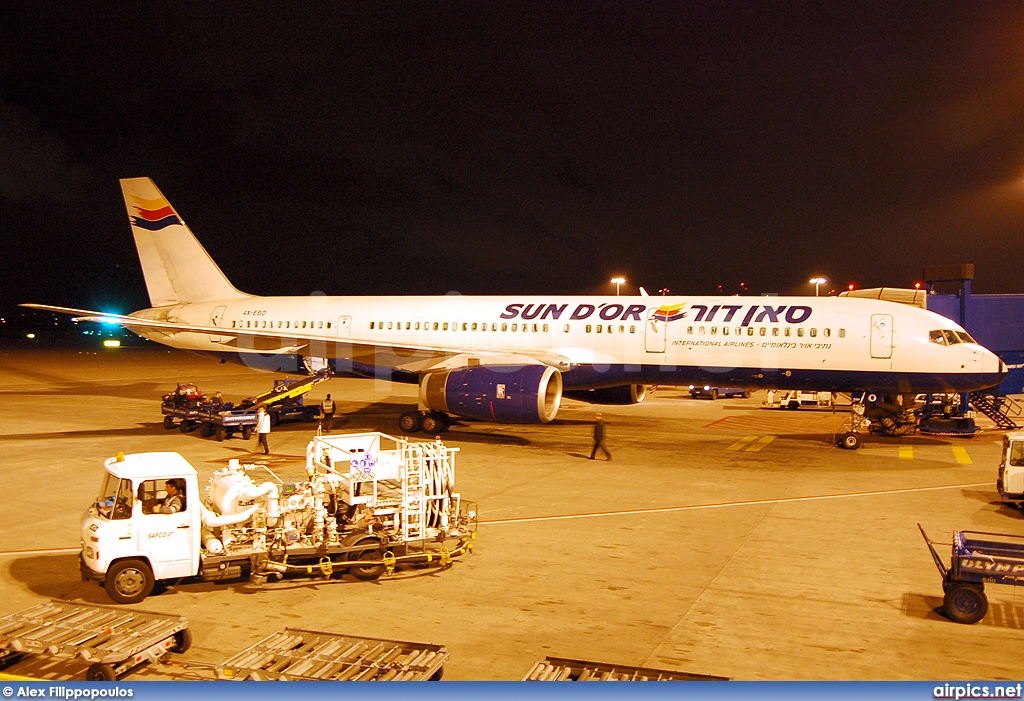 4X-EBO, Boeing 757-200, Sun d'Or International Airlines