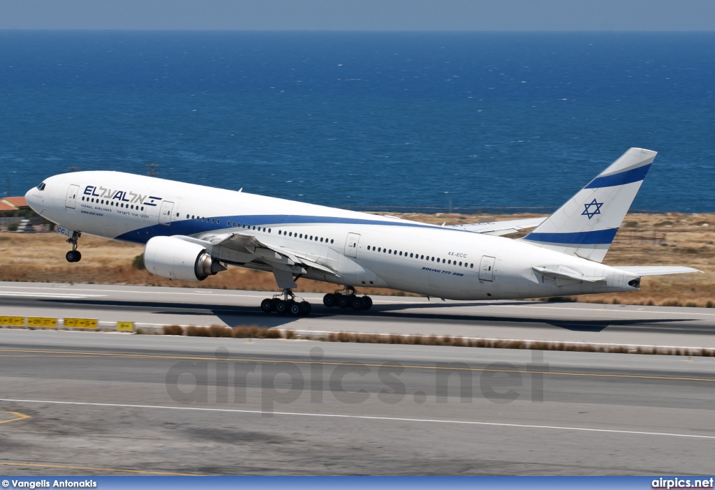 4X-ECC, Boeing 777-200ER, EL AL