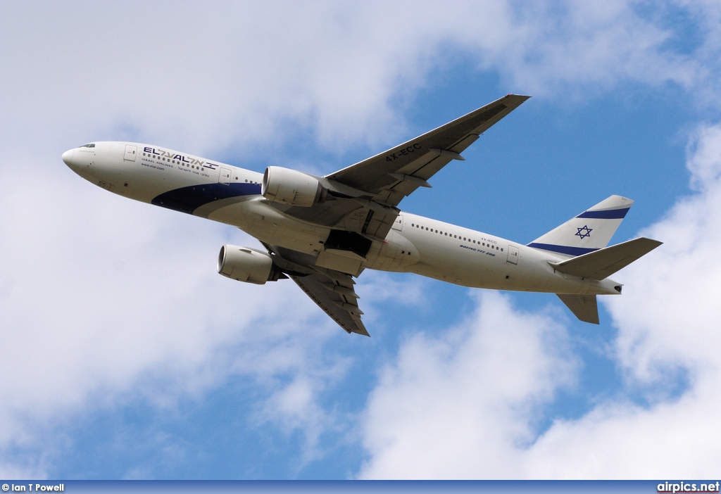 4X-ECC, Boeing 777-200ER, EL AL