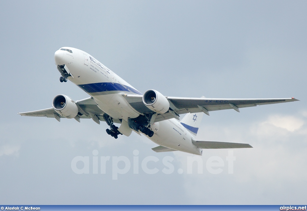 4X-ECC, Boeing 777-200ER, EL AL