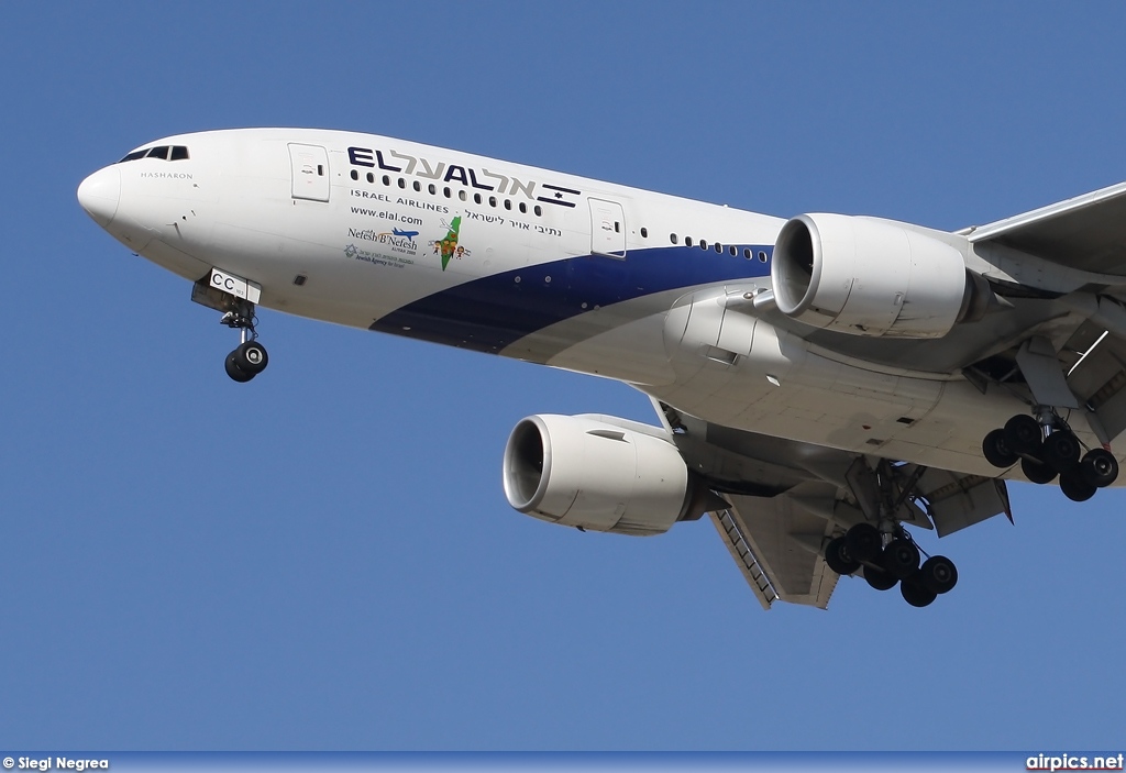 4X-ECC, Boeing 777-200ER, EL AL