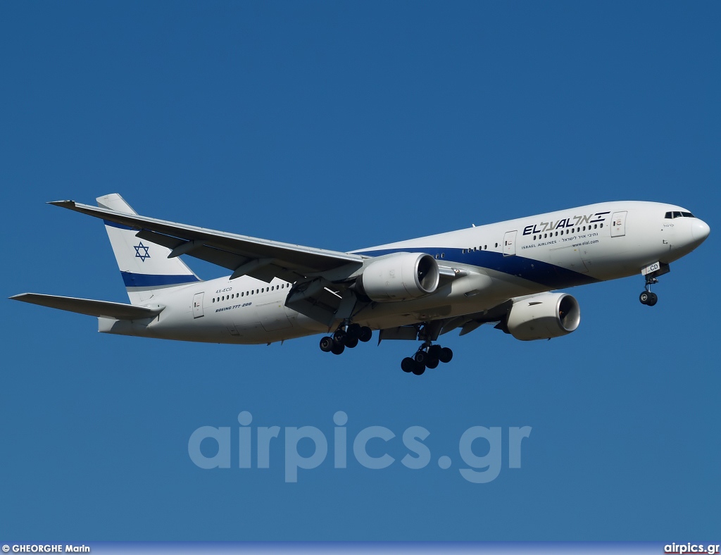 4X-ECD, Boeing 777-200ER, EL AL