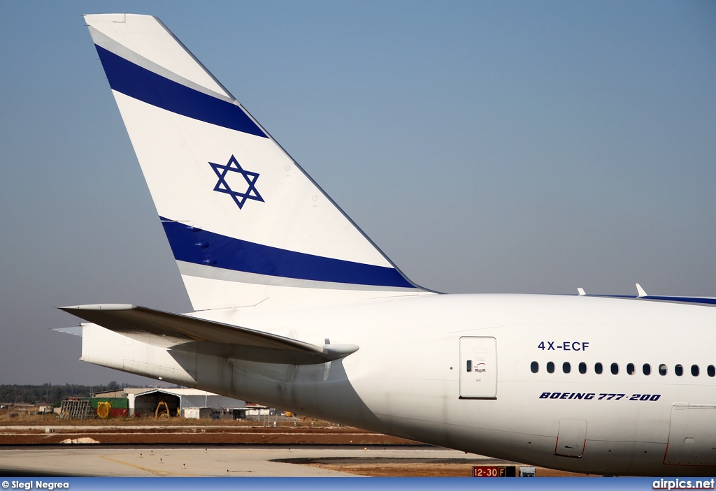 4X-ECF, Boeing 777-200ER, EL AL