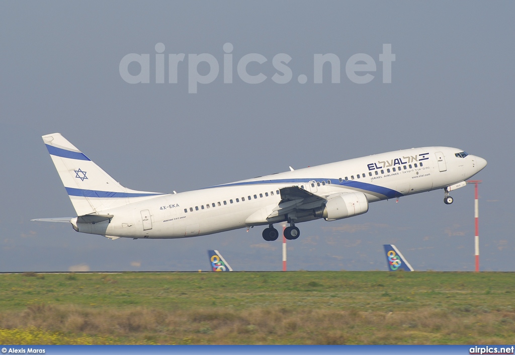 4X-EKA, Boeing 737-800, EL AL