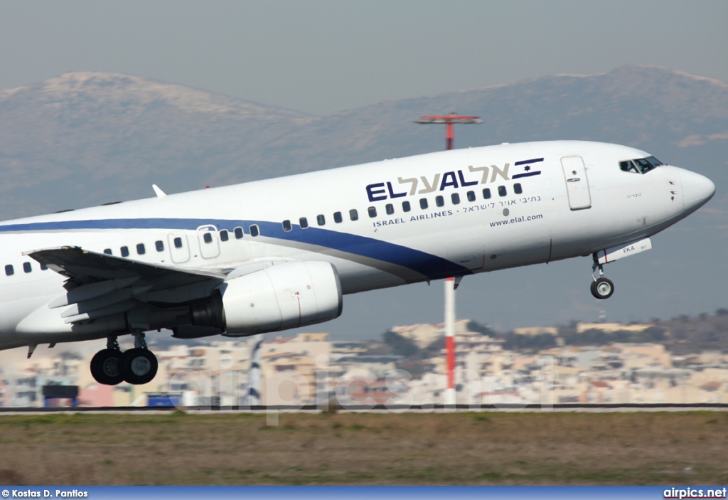 4X-EKA, Boeing 737-800, EL AL