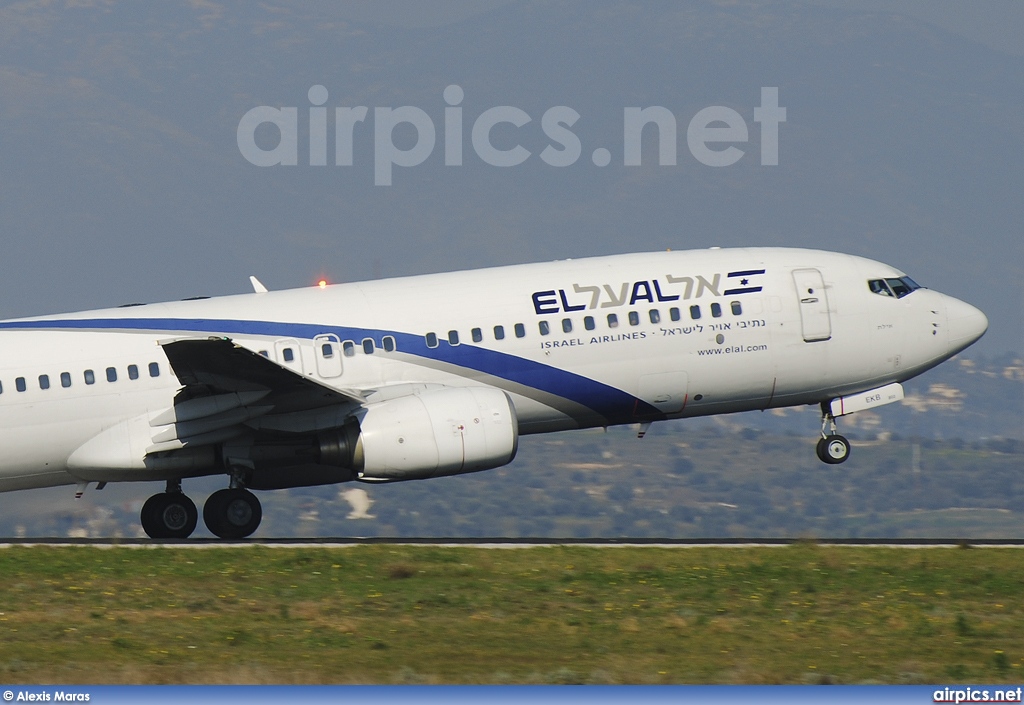 4X-EKB, Boeing 737-800, EL AL