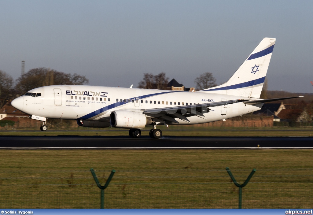 4X-EKD, Boeing 737-700, EL AL