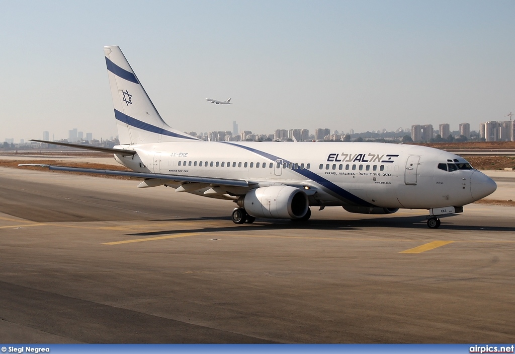 4X-EKE, Boeing 737-700, EL AL