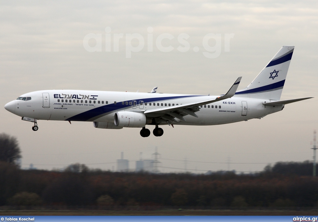 4X-EKH, Boeing 737-800, EL AL