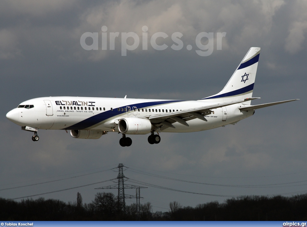 4X-EKI, Boeing 737-800, EL AL