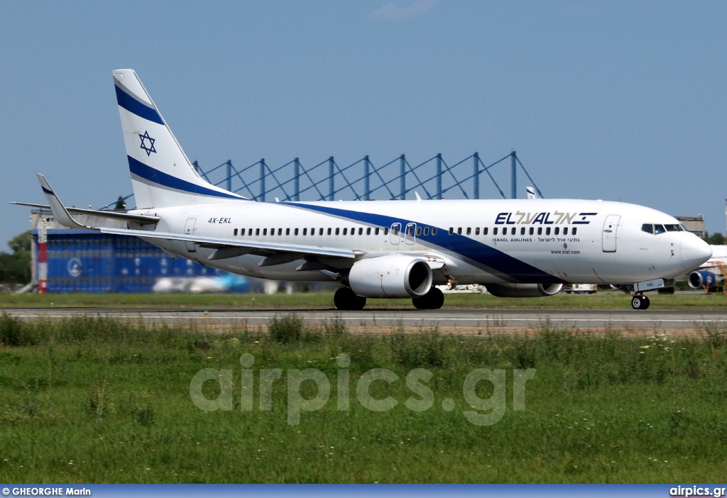 4X-EKL, Boeing 737-800/BBJ2, EL AL