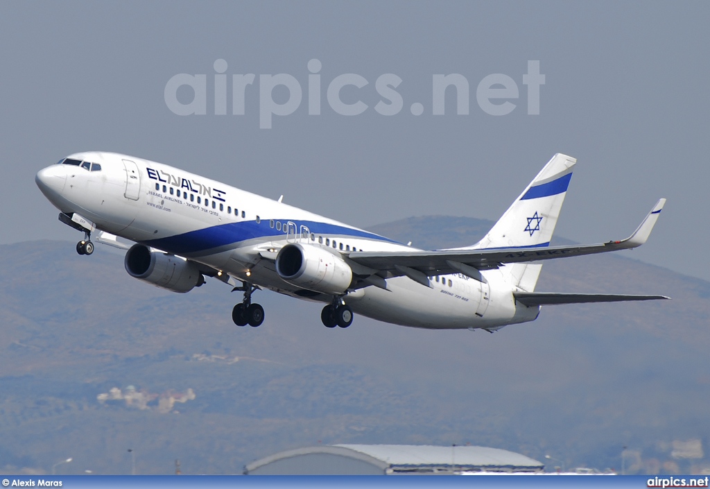 4X-EKP, Boeing 737-800, EL AL