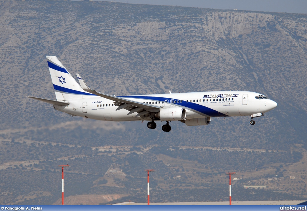 4X-EKP, Boeing 737-800, EL AL