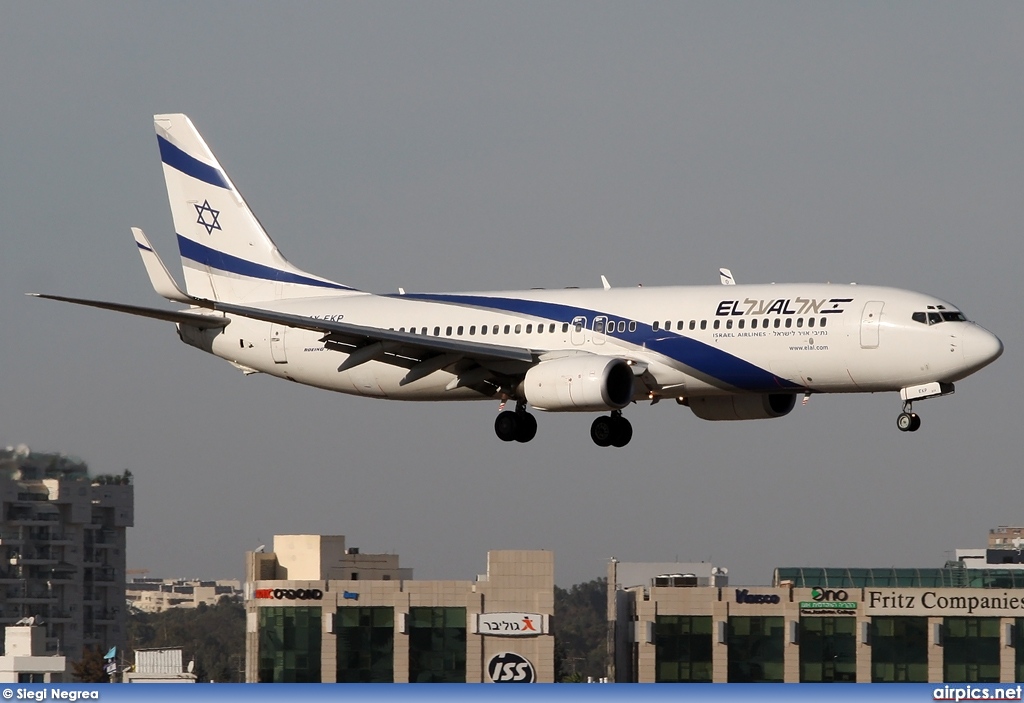 4X-EKP, Boeing 737-800, EL AL