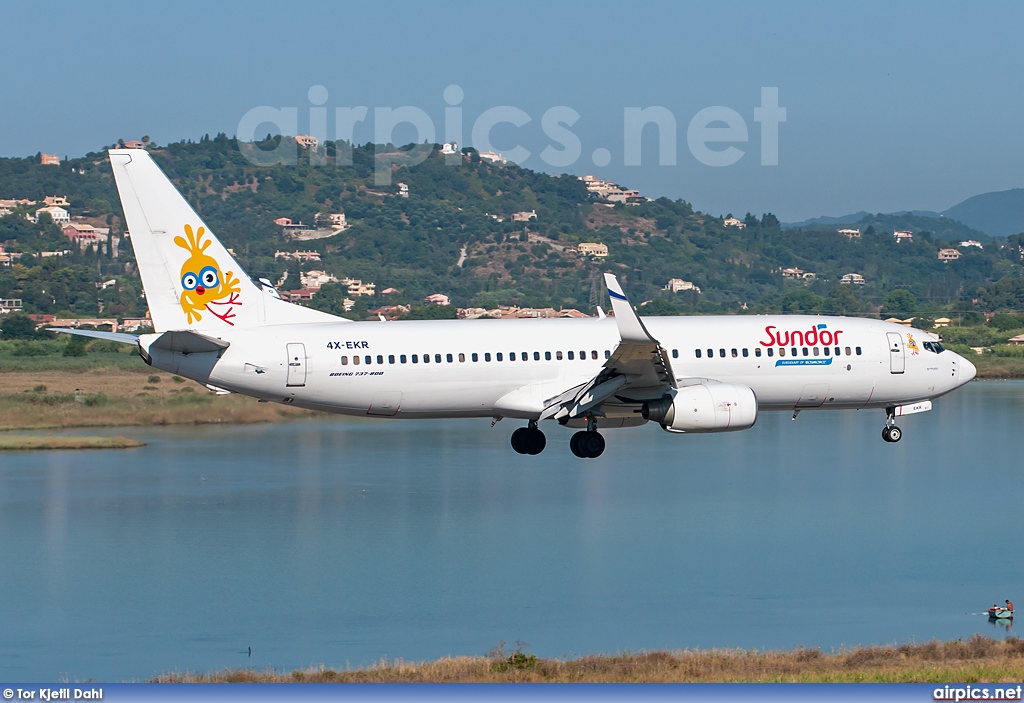 4X-EKR, Boeing 737-800, Sun d'Or International Airlines