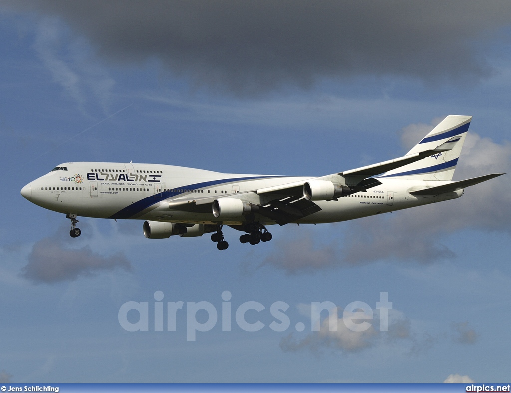 4X-ELA, Boeing 747-400, EL AL