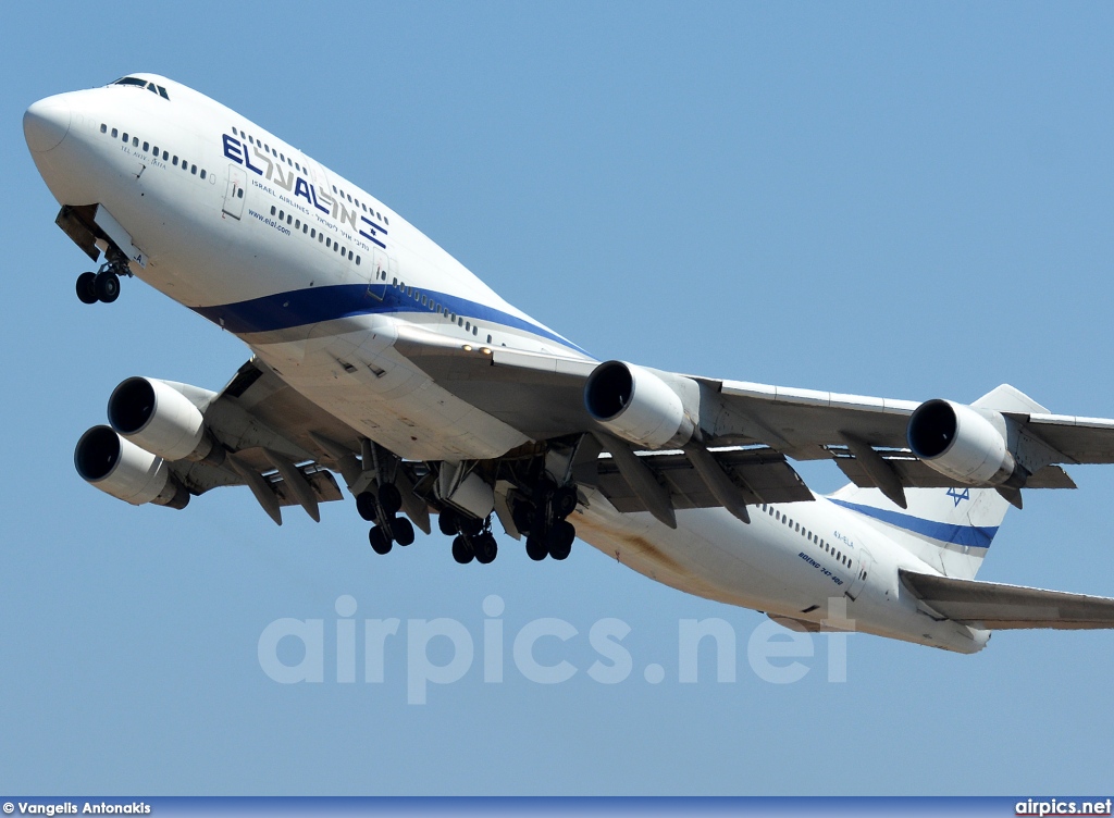 4X-ELA, Boeing 747-400, EL AL