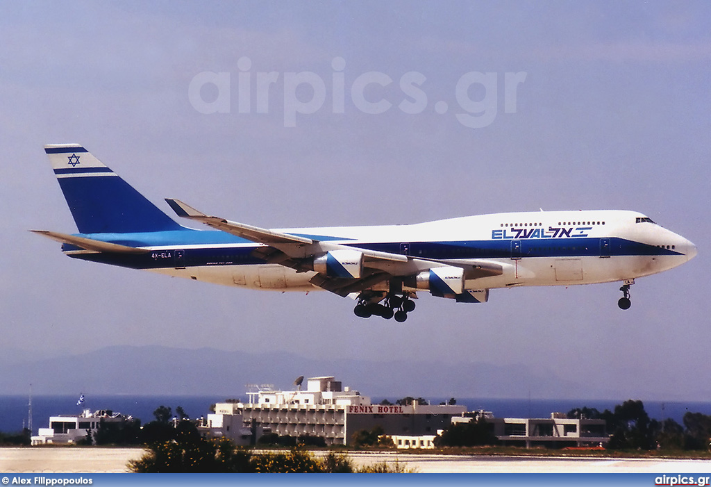 4X-ELA, Boeing 747-400, EL AL