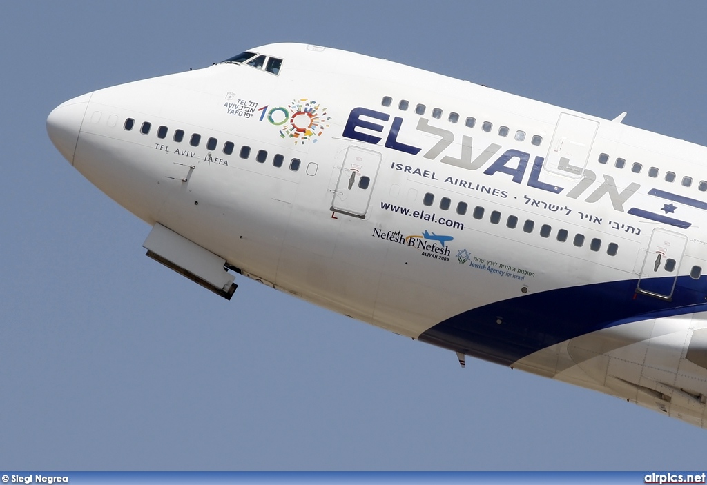 4X-ELA, Boeing 747-400, EL AL