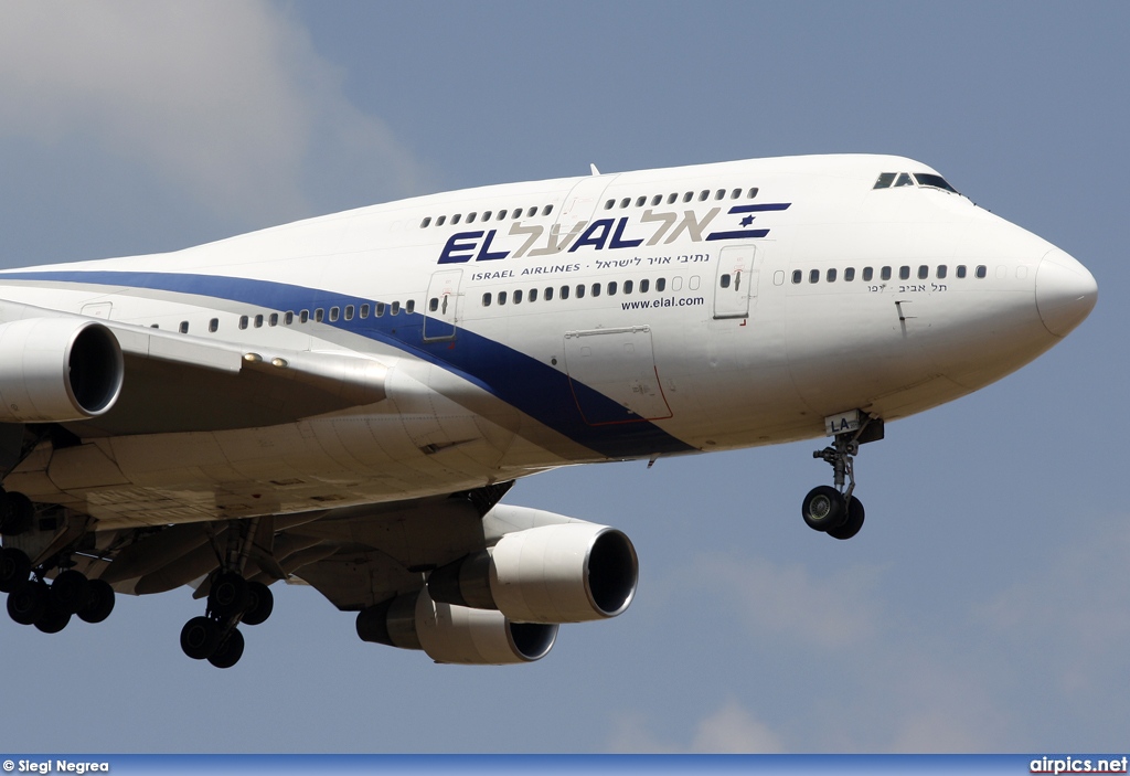 4X-ELA, Boeing 747-400, EL AL