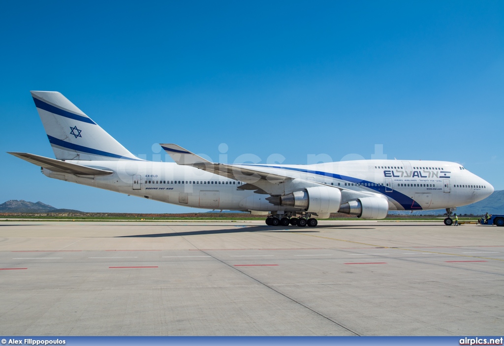 4X-ELD, Boeing 747-400, EL AL