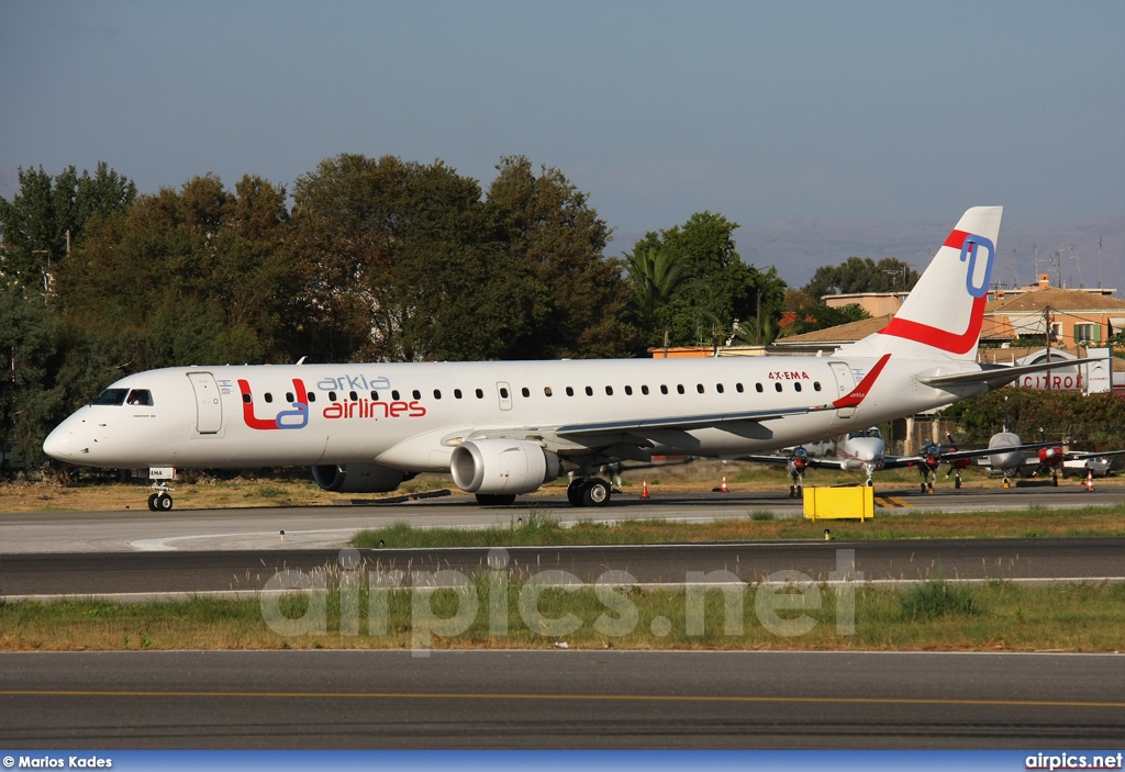 4X-EMA, Embraer ERJ 190-200LR (Embraer 195), Arkia Israeli Airlines