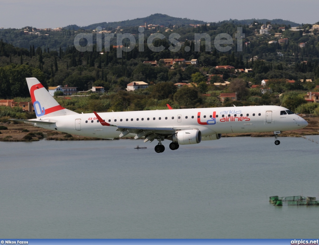 4X-EMA, Embraer ERJ 190-200LR (Embraer 195), Arkia Israeli Airlines