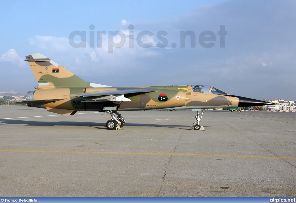 502, Dassault Mirage F.1ED, Libyan Air Force