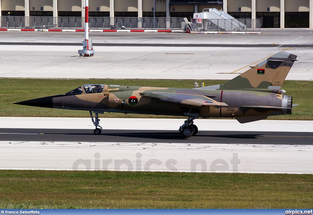 502, Dassault Mirage F.1ED, Libyan Air Force