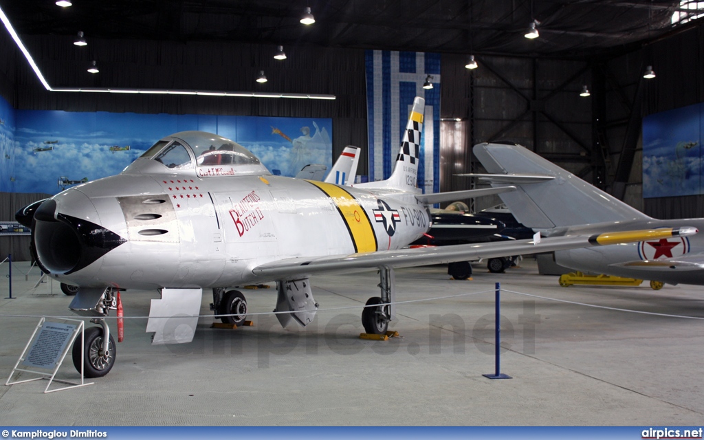 52-2910, North American F-86F Sabre, United States Air Force