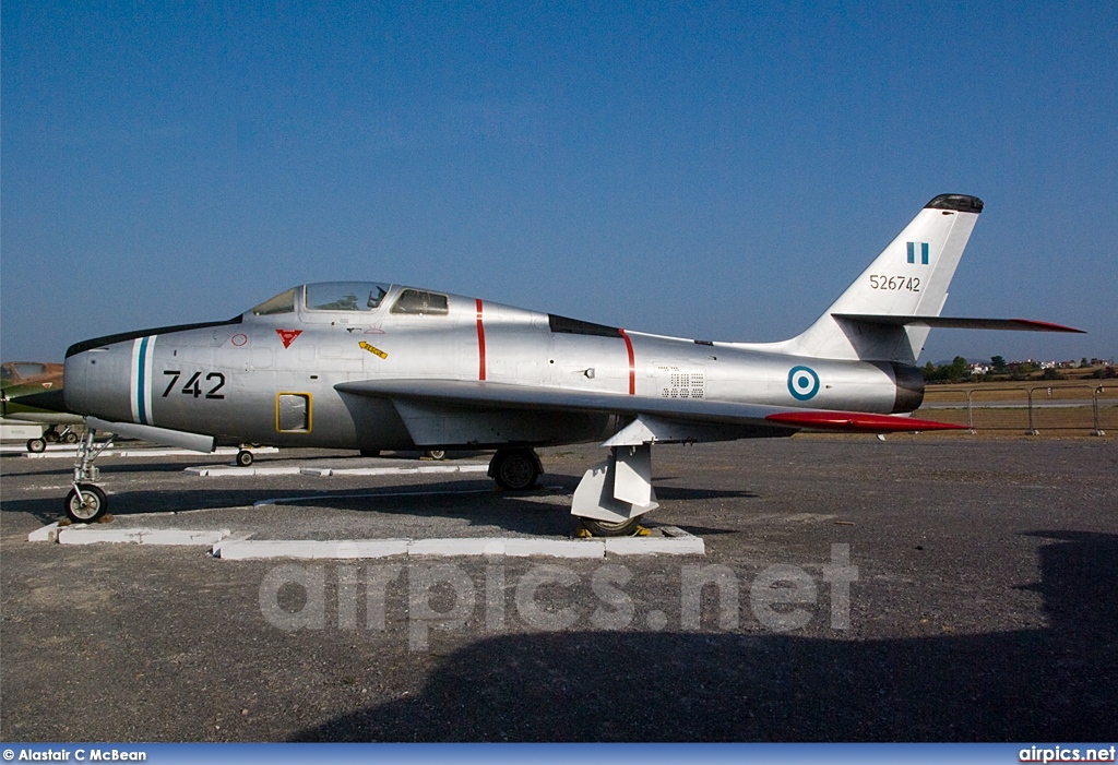 52-6743, Republic F-84F Thunderstreak, Hellenic Air Force