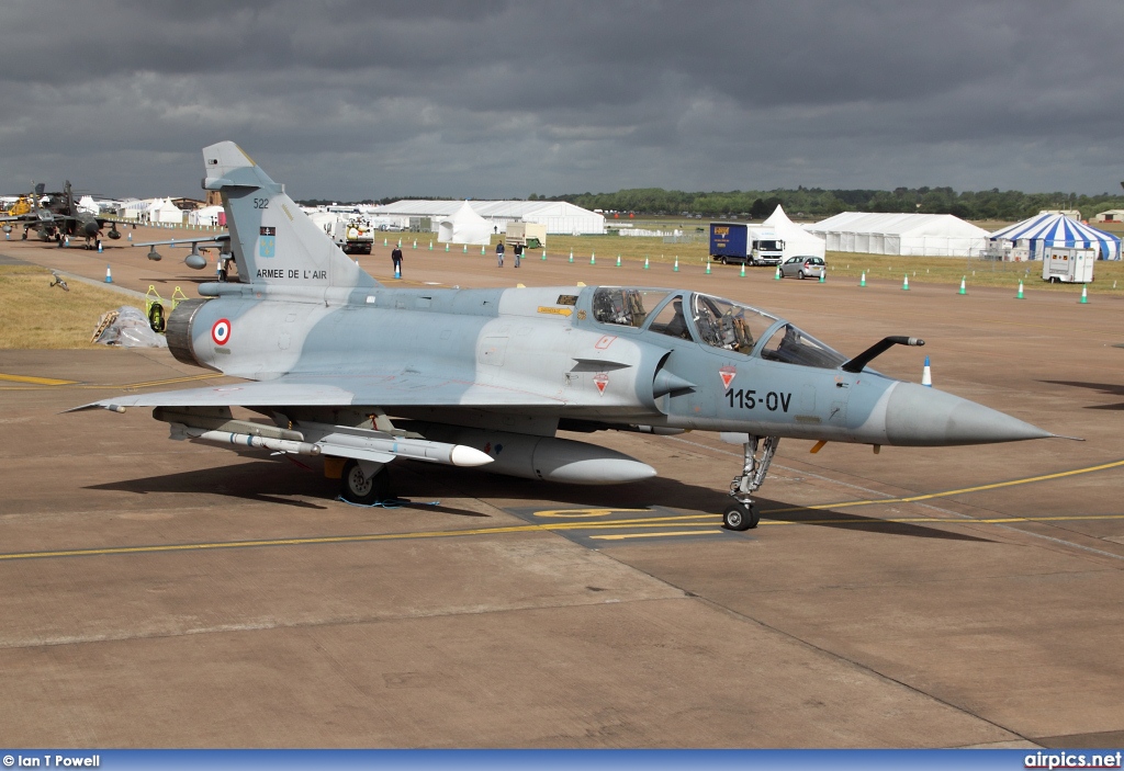 522, Dassault Mirage 2000B, French Air Force