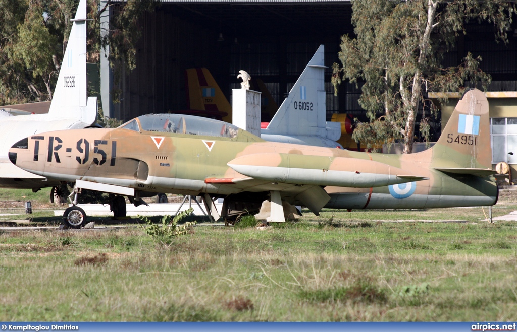 54951, Lockheed T-33A, Hellenic Air Force