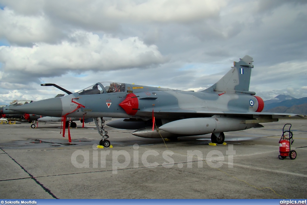 551, Dassault Mirage 2000-5EG, Hellenic Air Force