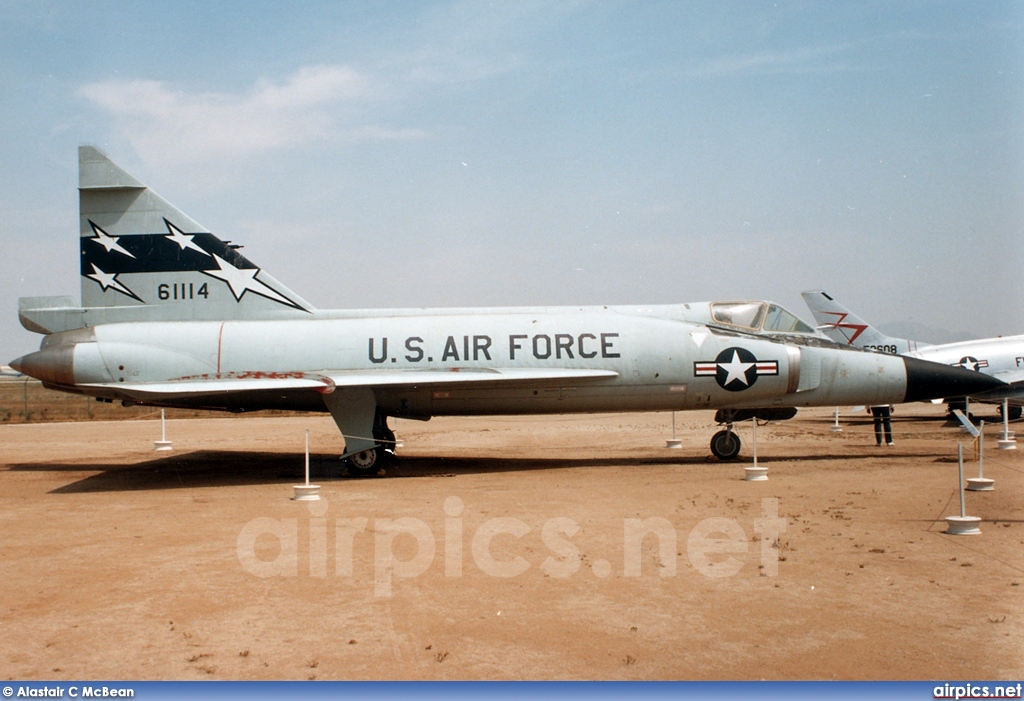 56-1114, Convair F-102A Delta Dagger, United States Air Force